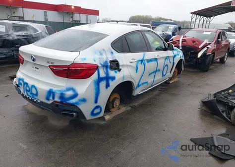 2015 BMW X6 xDrive50I from USA, damaged, VIN 5UXKU6C50F0F94266